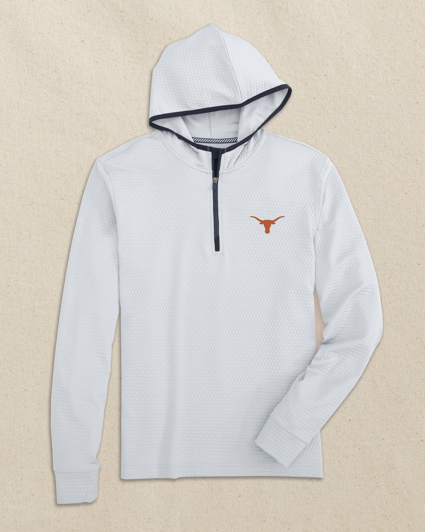 Texas Longhorns Scuttle Quarter Zip Hoodie
